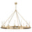 Hudson Valley Chambers 15 Light Pendant in Aged Brass - 2758-AGB