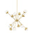 Hudson Valley Saratoga 12 Light Chandelier, Aged Brass - 2836-AGB