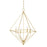 Hudson Valley Haines 4 Light Medium Pendant, Gold Leaf - 3129-GL