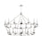 Hudson Valley Allendale 28-Light Chandelier, Polished Nickel - 3228-PN