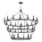 Hudson Valley Allendale 36-Light Chandelier, Aged Old Bronze - 3258-AOB