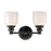 Hudson Valley Windham 2 Light Bath/Vanity, Old Bronze/Opal Glossy - 3402-OB