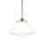 Hudson Valley Petersburg 1 Light Pendant, Satin Nickel/Opal Glossy - 3409-SN