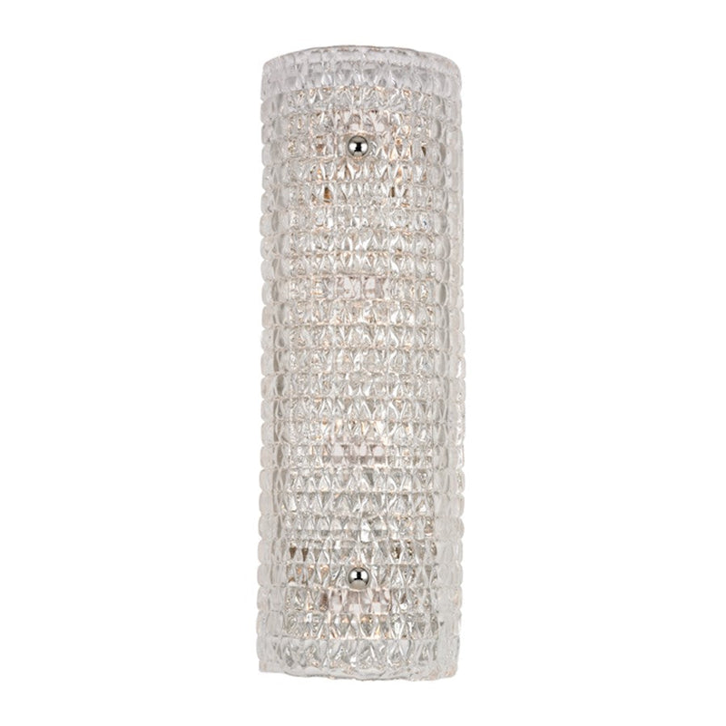 Hudson Valley Westville 4 Light Bath, Nickel/Clear Crystal/Finials - 3523-PN