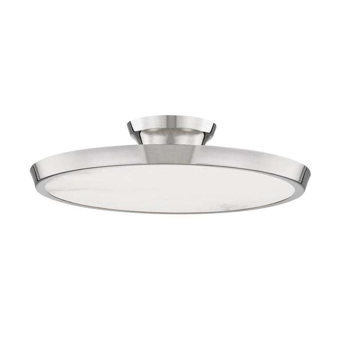 Hudson Valley Draper LED Flush Mount, Polished Nickel - 3600-PN