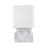 Hudson Valley Haight 2 Light Wall Sconce, White Marble/White - 3652-WM