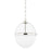 Hudson Valley Donnell 1 Light 15" Pendant, Polished Nickel - 3815-PN