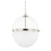 Hudson Valley Donnell 1 Light 21" Pendant, Polished Nickel - 3821-PN