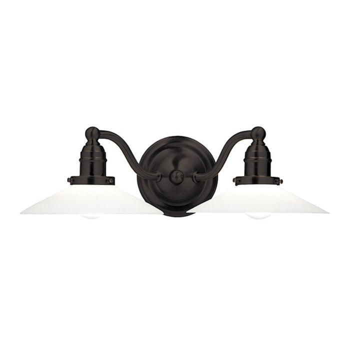 Hudson Valley Hadley 2 Light Bath/Vanity, Old Bronze/Opal Matte - 3912-OB