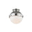 Hudson Valley Latham 1 Light 9" Flush Mount, Polished Nickel - 4009-PN