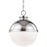 Hudson Valley Latham 1 Light 17" Pendant, Polished Nickel - 4025-PN