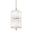 Hudson Valley Paladino 8 Light Pendant, Nickel/Alabaster Shade - 4052-PN