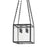 Hudson Lighting Catskill 4 Light Small Pendant, Aged Iron - 4113-AI