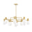 Hudson Valley Centerport 12 Light Chandelier, Aged Brass - 4237-AGB