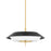 Hudson Valley Westport 4Lt Pendant, Aged Brass/Black/Opal Matte - 4304-AGB-SBK