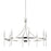 Hudson Valley Gates 8 Light Chandelier, Polished Nickel - 4338-PN