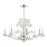 Hudson Valley Beaumont 10 Light Chandelier, Nickel/Clear Glass - 4438-PN