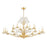 Hudson Valley Beaumont 20 Light Chandelier, Aged Brass/Clear Glass - 4452-AGB