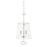 Hudson Valley James 3 Light Pendant, Polished Nickel/Clear - 4711-PN