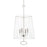 Hudson Valley James 4 Light Pendant, Polished Nickel/Clear - 4717-PN