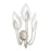 Hudson Valley Blossom 3 Light Wall Sconce, Silver Leaf/Clear - 4803-SL