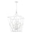 Hudson Valley Green Point 8 Light Pendant in White Plaster - 4825-WP