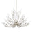 Hudson Valley Blossom 28 Light, 5-Tier Chandelier, Silver Leaf/Clear - 4856-SL