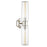 Hudson Valley Roebling 2 Light Wall Sconce, Nickel/Clear Glass - 5124-PN