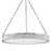 Hudson Valley Lynden 8 Light Chandelier, Polished Nickel/White - 532-PN