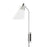 Hudson Valley Hooke 1 Light Wall Sconce With Plug, Polished Nickel - 5831-PN