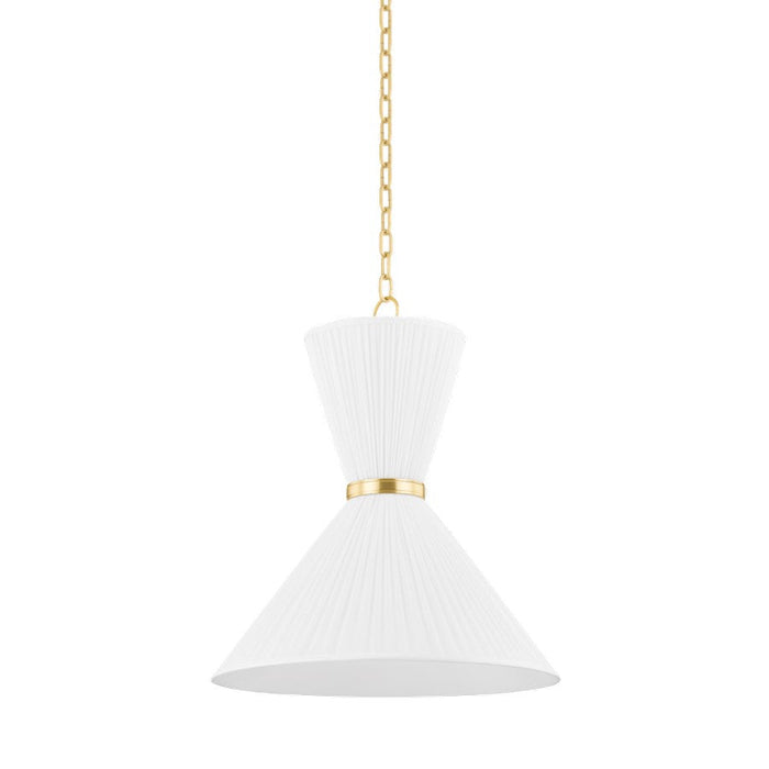 Hudson Valley Enid 2 Light 26" Pendant, Aged Brass - 5922-AGB