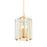 Hudson Valley Ramsey 3 Light Lantern, Aged Brass/Clear - 6003-AGB