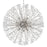 Hudson Valley Dunkirk 16 Light Chandelier, Polished Nickel/Clear - 6039-PN