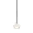 Hudson Valley Barclay 1 Light Pendant, Polished Nickel - 6140-PN