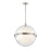 Hudson Valley Northport 1 Light 22" Pendant, Nickel/Clear Glass - 6522-PN