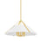 Hudson Valley Raymond 4 Light Pendant, Aged Brass/Soft White - 6726-AGB-SWH