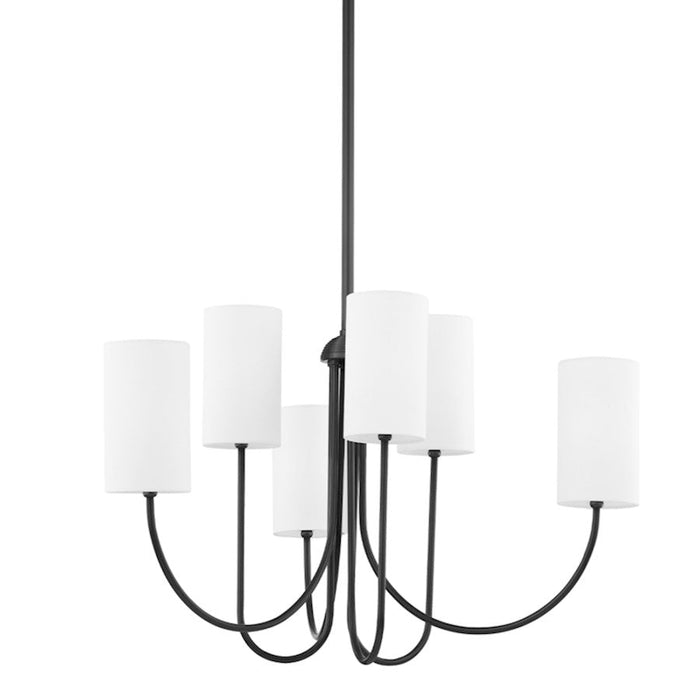 Hudson Valley Harlem 6 Light Chandelier, Old Bronze - 6828-OB