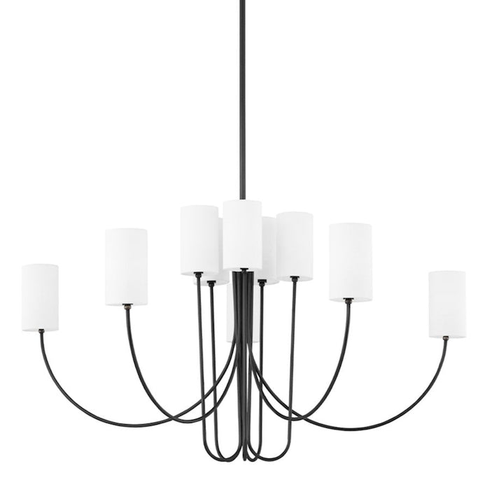 Hudson Valley Harlem 10 Light Chandelier, Old Bronze - 6848-OB