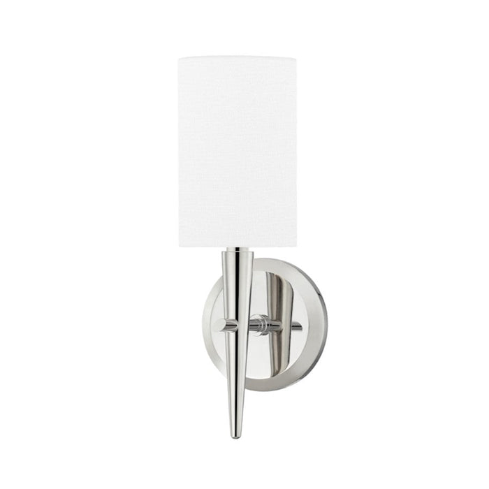 Hudson Valley Kirkwood 1 Light Wall Sconce, Polished Nickel - 6951-PN