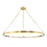 Hudson Valley Rosendale Medium Led Chandelier, Aged Brass - 7142-AGB