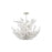 Hudson Valley Tulip 4 Light Semi Flush, Silver/Clear K9 Crystal - 7223-SL