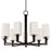 Hudson Valley Baldwin 9 Light Chandelier, Old Bronze/Off White - 729-OB