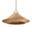 Hudson Valley Baychester 1 Light 32" Pendant, Bronze Leaf/Natural - 7432-BRL