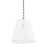 Hudson Valley Verona Beach 1 Light Small Pendant in Old Bronze/White - 7614-OB