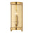 Hudson Valley Larchmont 1 Light Wall Sconce, Aged Brass/Clear - 7801-AGB