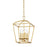 Hudson Valley Bryant 4 Light Small Pendant, Gold Leaf - 8311-GL