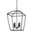 Hudson Valley Bryant 4 Light Medium Pendant, Aged Iron - 8317-AI