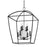 Hudson Valley Bryant 8 Light Large Pendant, Aged Iron - 8324-AI