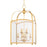 Hudson Valley Millbrook 8 Light Lantern, Aged Brass/Clear - 8420-AGB