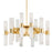 Hudson Valley Stowe 24 Light Chandelier, Aged Brass - 8938-AGB